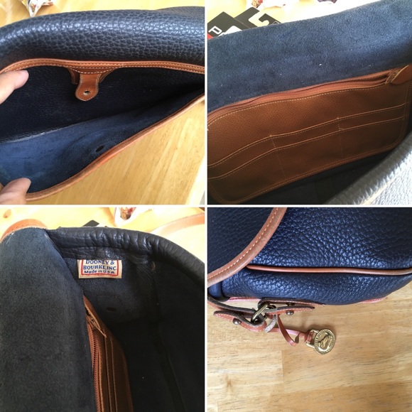 All weather leather Dooney & Bourke crossbody bag - Picture 4 of 8